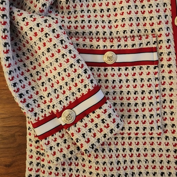 (SOLD) Maje Tweed Coat - Picture 4 of 13